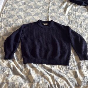 Navy Knit Sweater